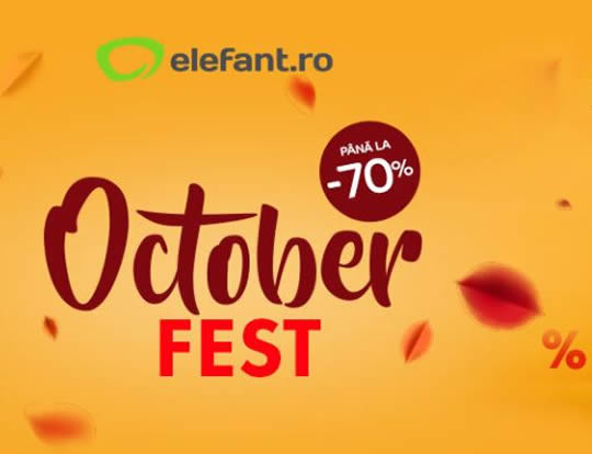 Promoția OctoberFest de la Elefant! Sute de cărți la reducere! OctoberFest elefant featured 4