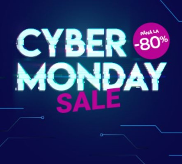 Campania „Cyber Monday Sale” de la Elefant. Oferte și reduceri de 80% Cyber Monday Sale Elefant