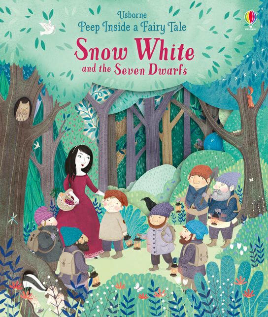Peep Inside a Fairy Tale Snow White and the Seven Dwarfs carti usborne