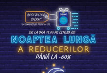 Promoția NOAPTEA LUNGĂ A REDUCERILOR de la Litera! 07-08 Octombrie 2021 carti de citit promotie litera