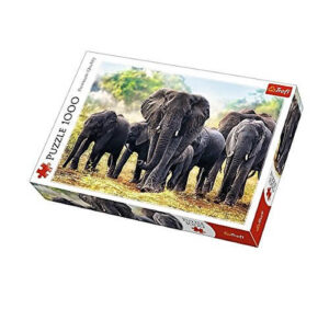 idei de cadouri de craciun puzzle Elefanti Africani